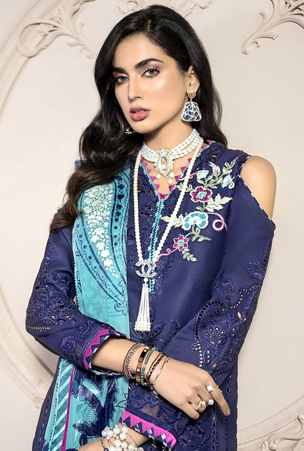 LAWN - NOOR BYSAADIA ASAD - LUXURY LAWN'20 - MYSA D2-B - (SALE)