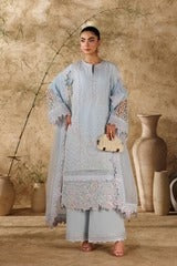 LAWN - AKBAR ASLAM - ELEA LAWN' 26 - SAFFRON