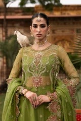 Embroidered Suit - Akbar Aslam Sullaniya (Amberin)
