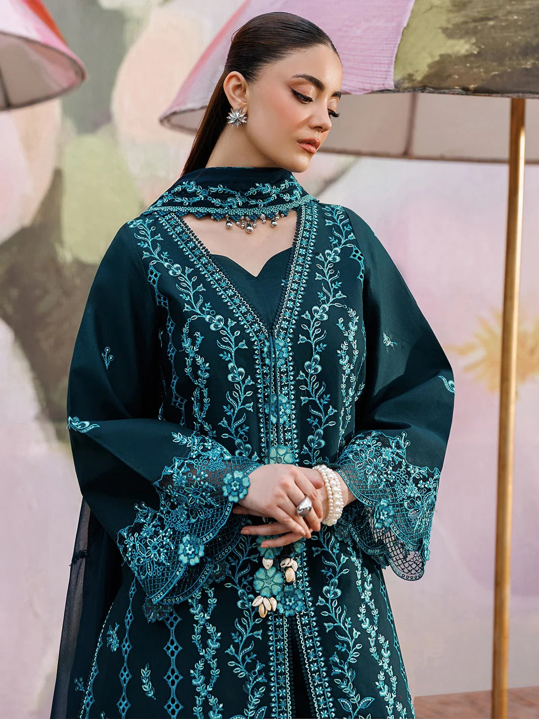 LAWN - MAHNUR  - MORBAGH - M-04 - 3 PC LAWN