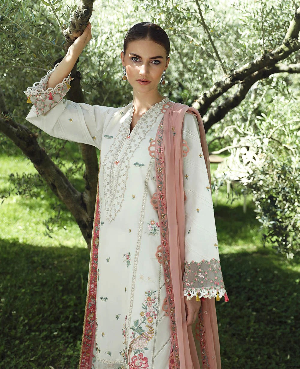 LAWN - REPUBLIC WOMENWEAR - AYLIN SUMMER LAWN'24 - CAMELLIA (D3-B) - (SALE)
