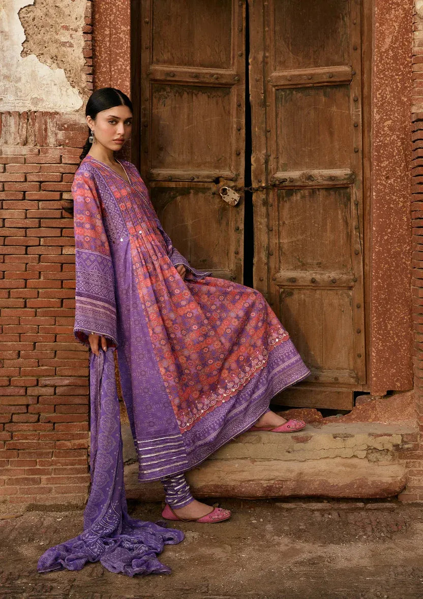LAWN - KAHF - PRINTS CHIFFON COLLECTION '26 - KPS-3B ZARMEENA