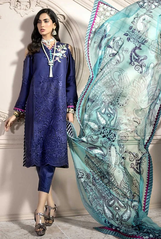 LAWN - NOOR BYSAADIA ASAD - LUXURY LAWN'20 - MYSA D2-B - (SALE)