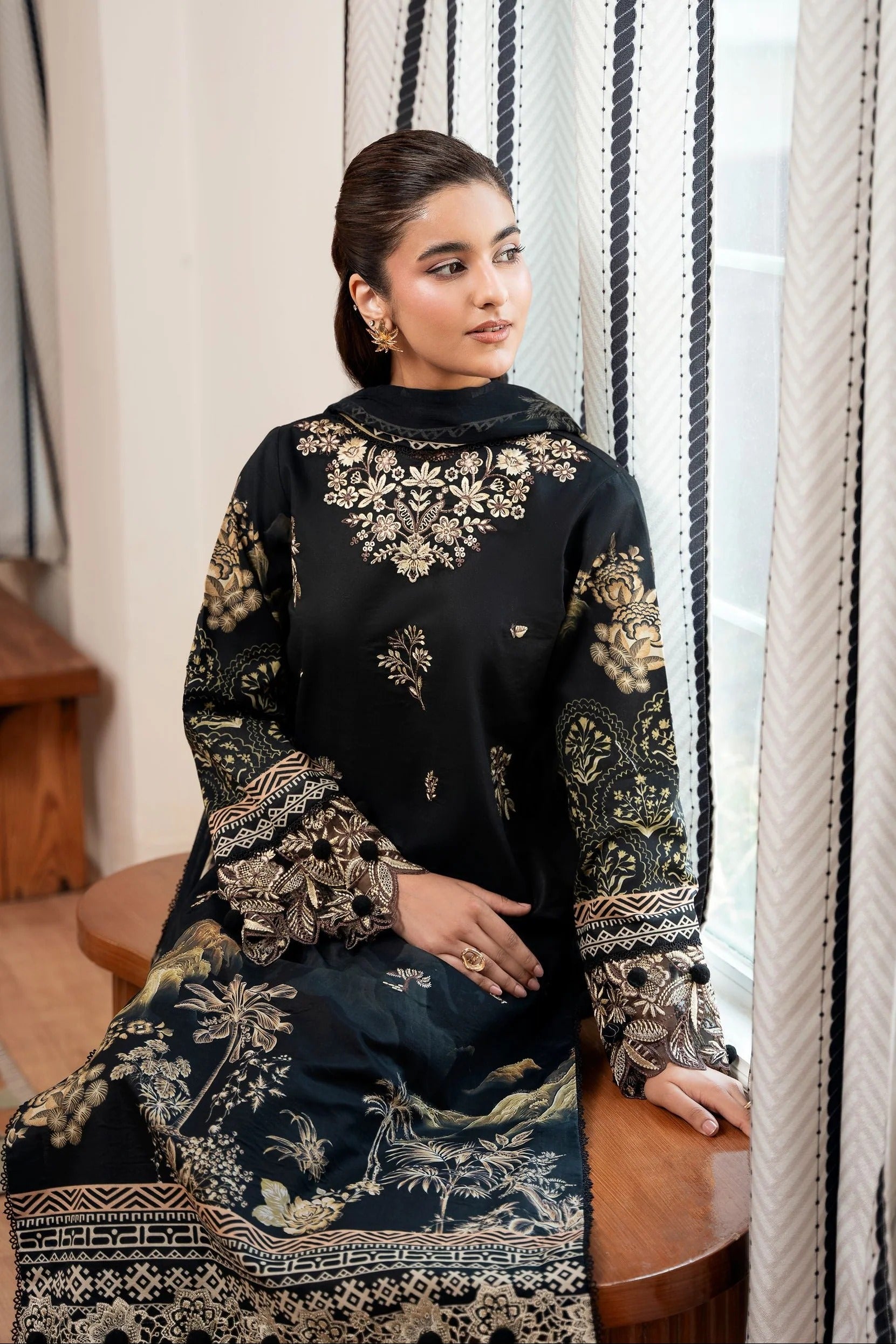LAWN - CORAL - SERENE PRINTKARI'26 - CS -05-A