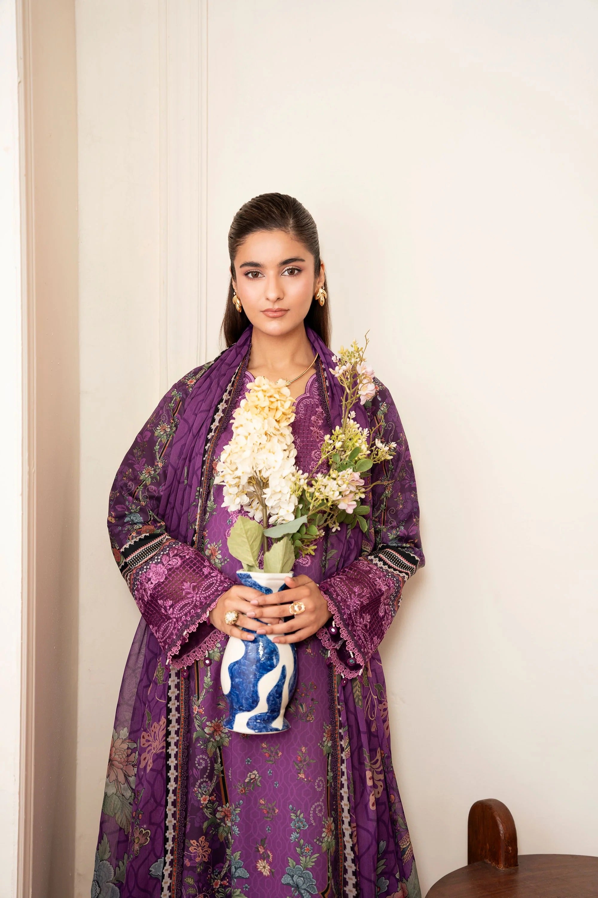 LAWN - CORAL - SERENE PRINTKARI'26 - CS -03-A
