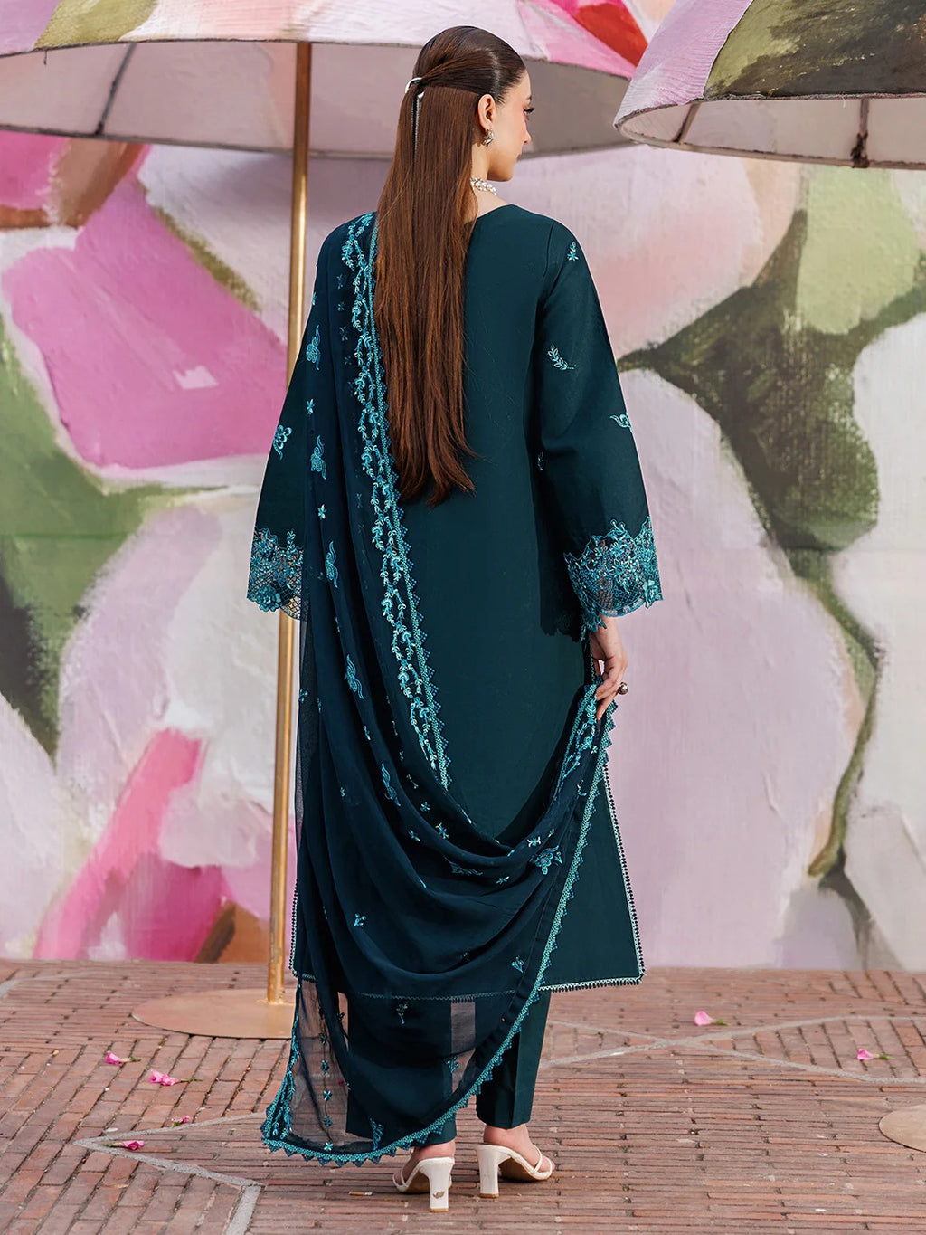 LAWN - MAHNUR  - MORBAGH - M-04 - 3 PC LAWN