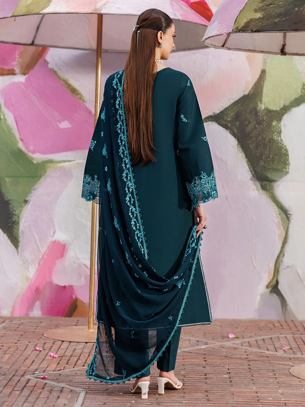LAWN - MAHNUR  - MORBAGH - M-04 - 3 PC LAWN