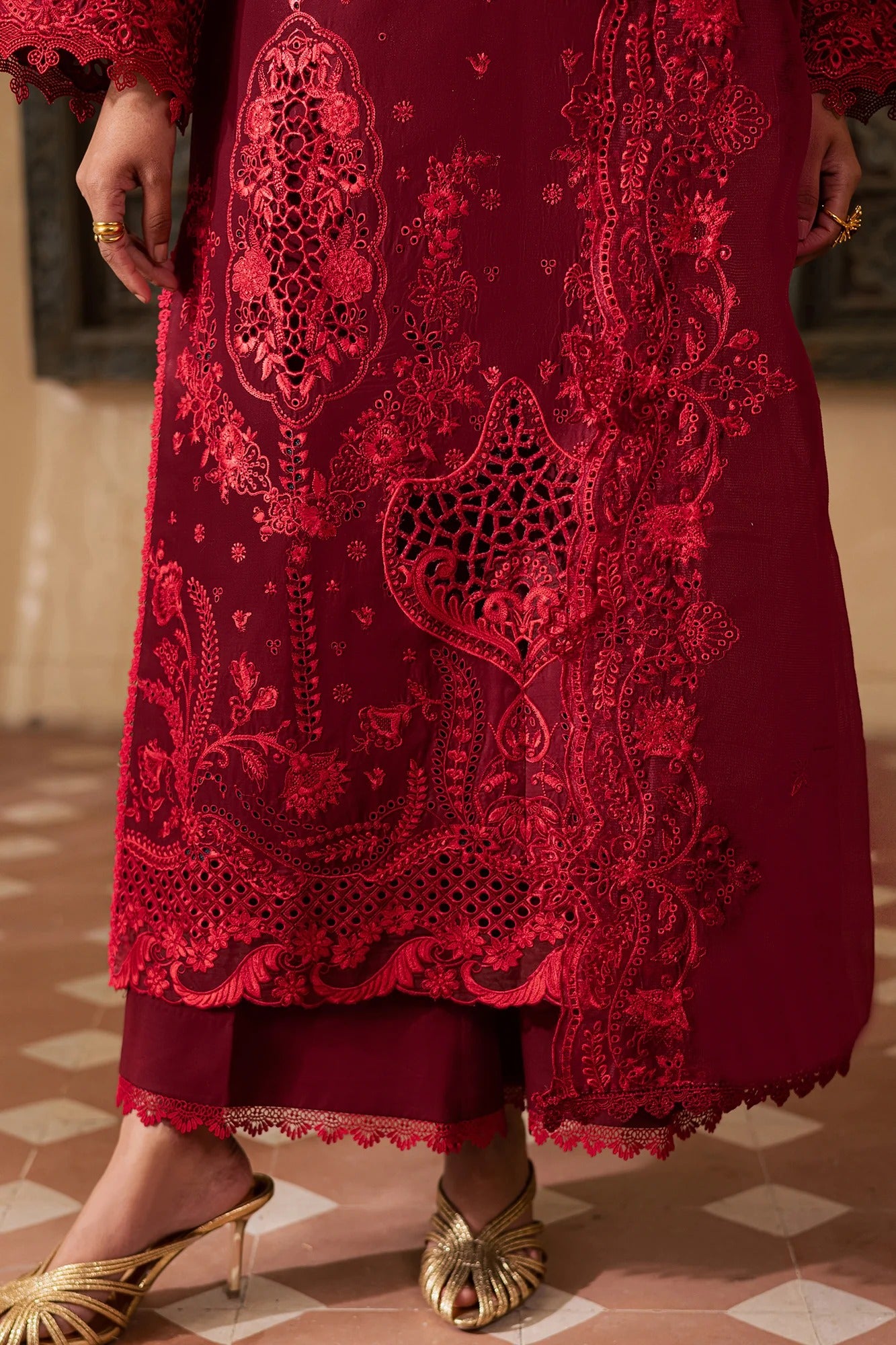 LAWN - RAJ BARI - SELENE PREMIUM LAWN - NYRA