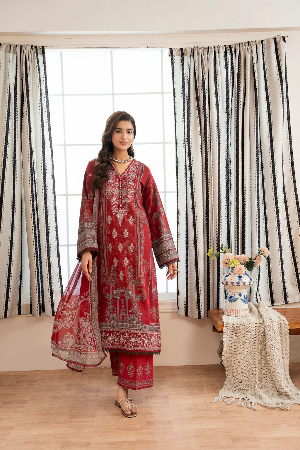 LAWN - CORAL - SERENE PRINTKARI'26 - CS -04-A