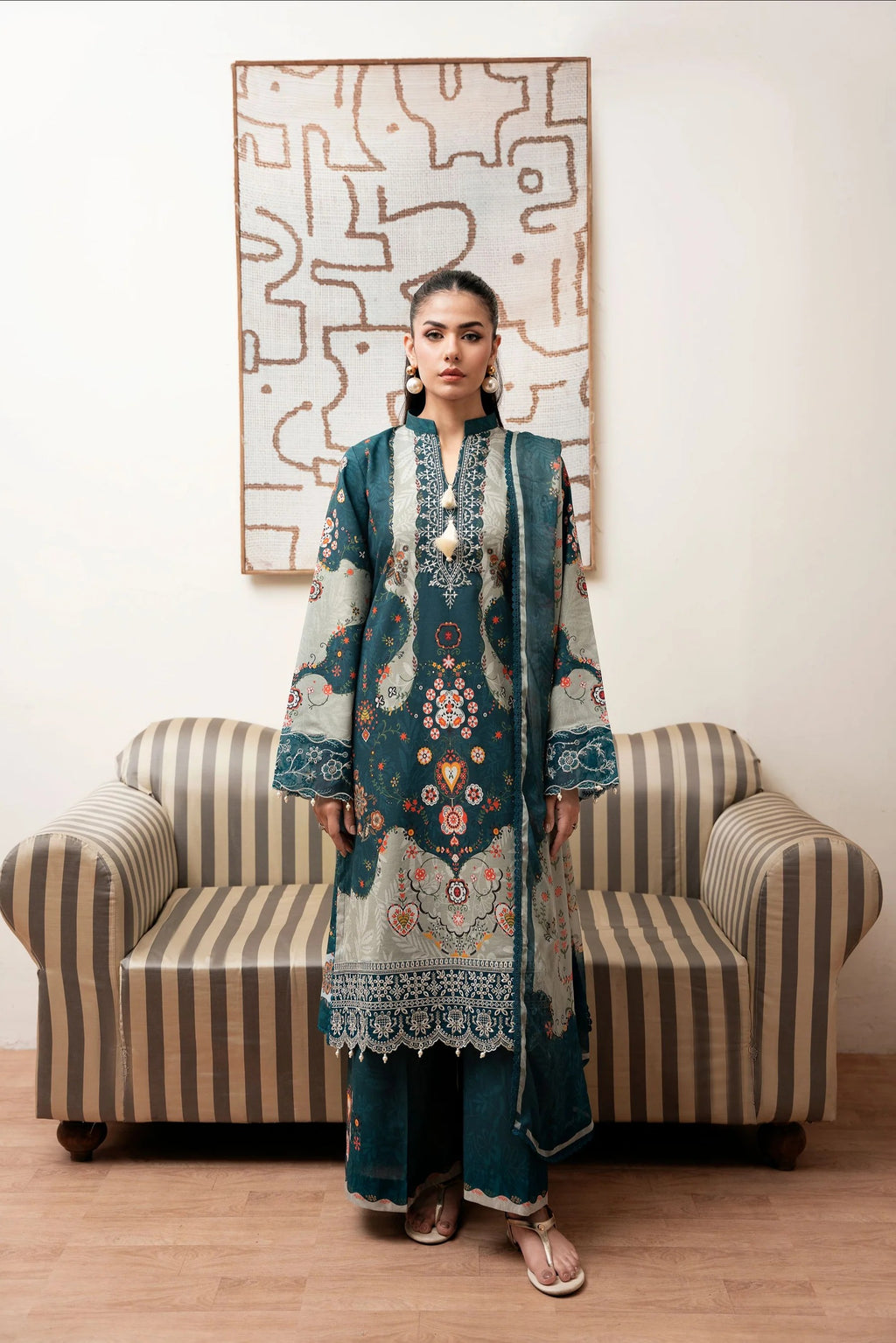 LAWN - CORAL - SERENE PRINTKARI'26 - CS -02-B