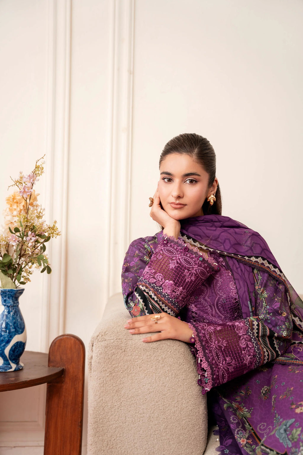 LAWN - CORAL - SERENE PRINTKARI'26 - CS -03-A
