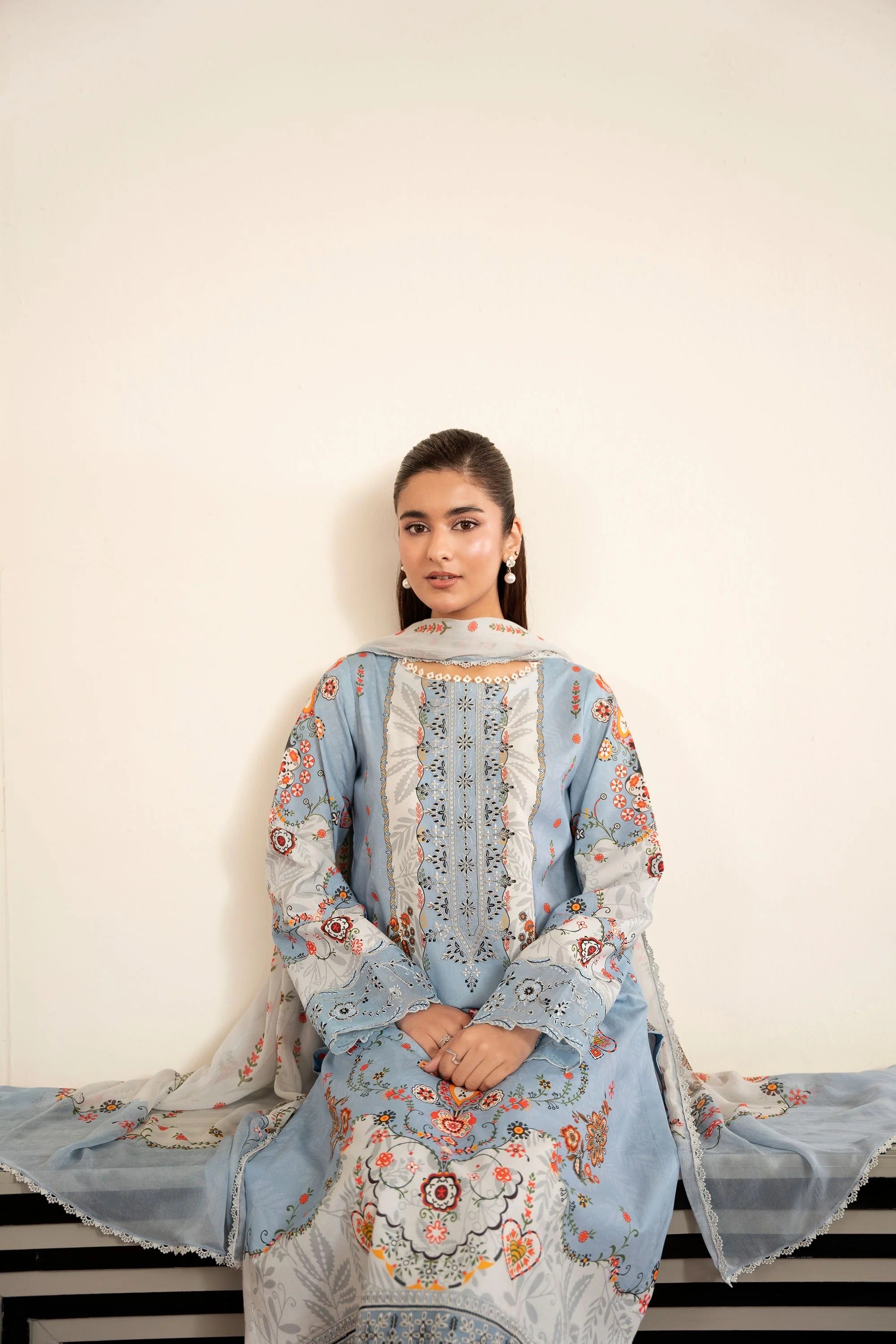 LAWN - CORAL - SERENE PRINTKARI'26 - CS -02-A