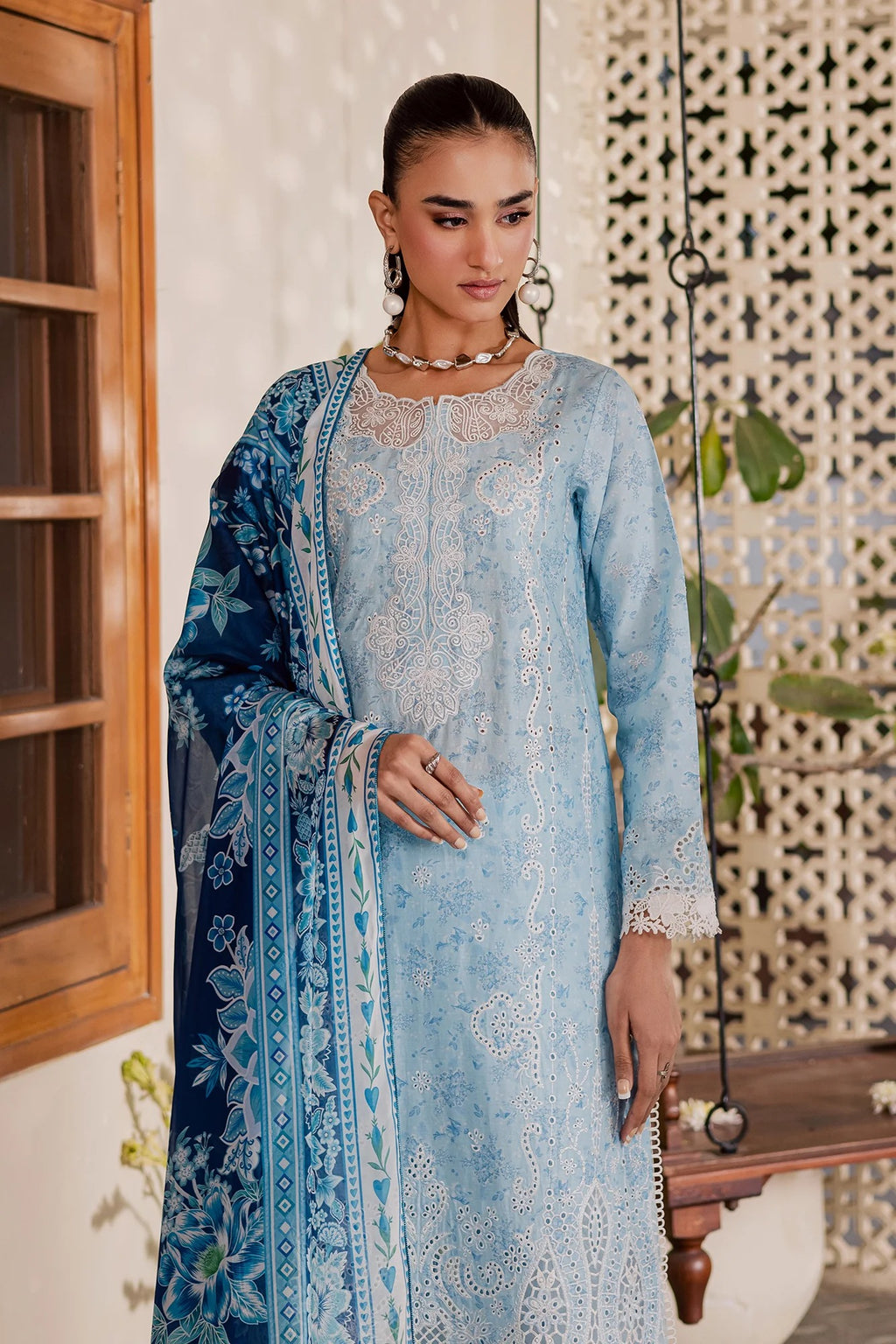 LAWN - RAJ BARI - SELENE PREMIUM LAWN - SRAYA
