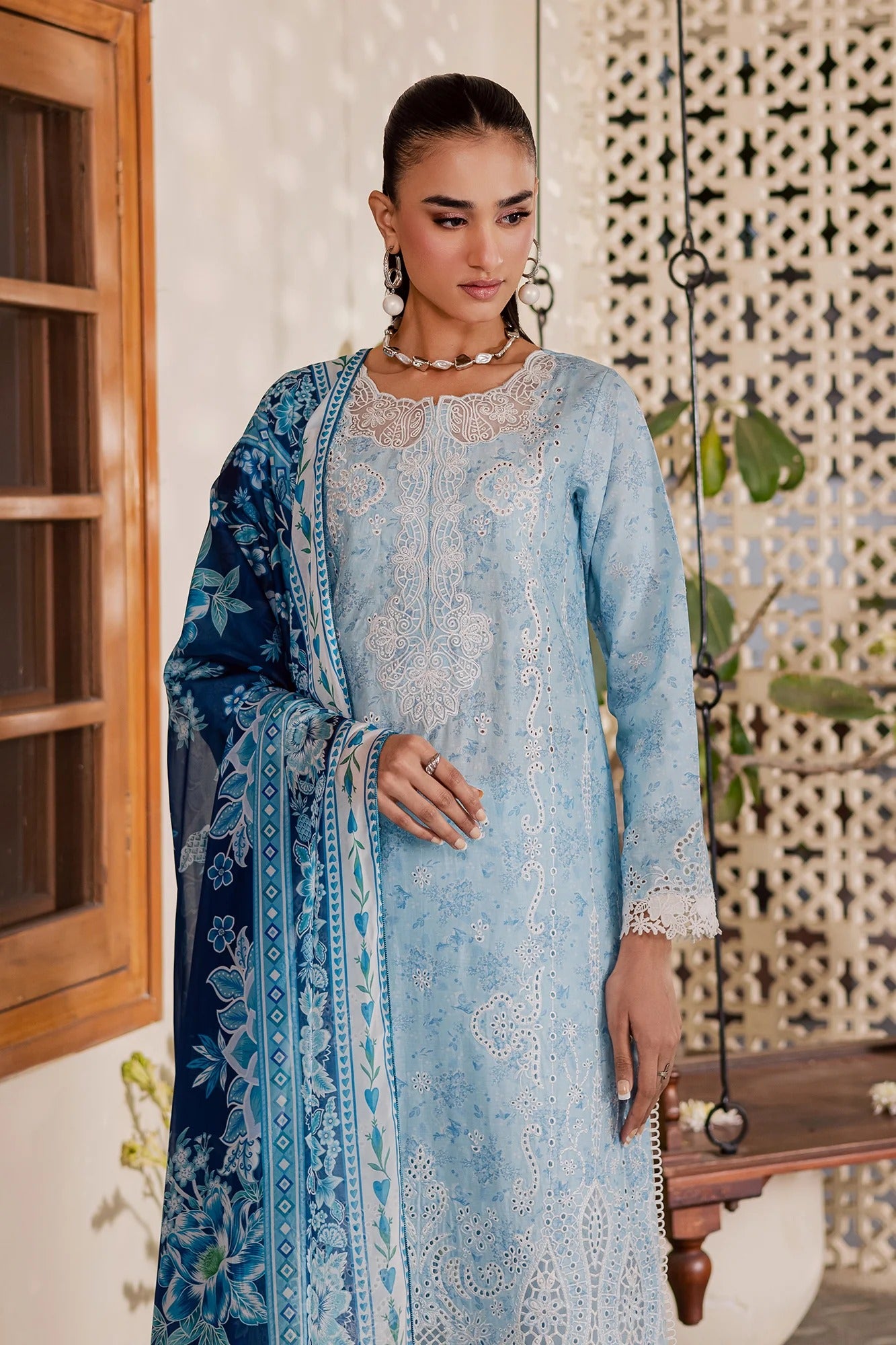 LAWN - RAJ BARI - SELENE PREMIUM LAWN - SRAYA