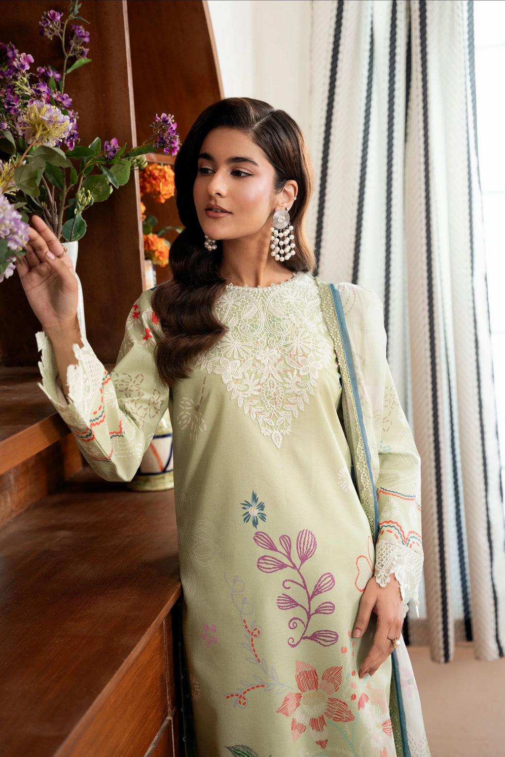 LAWN - CORAL - SERENE PRINTKARI'26 - CS -06-B