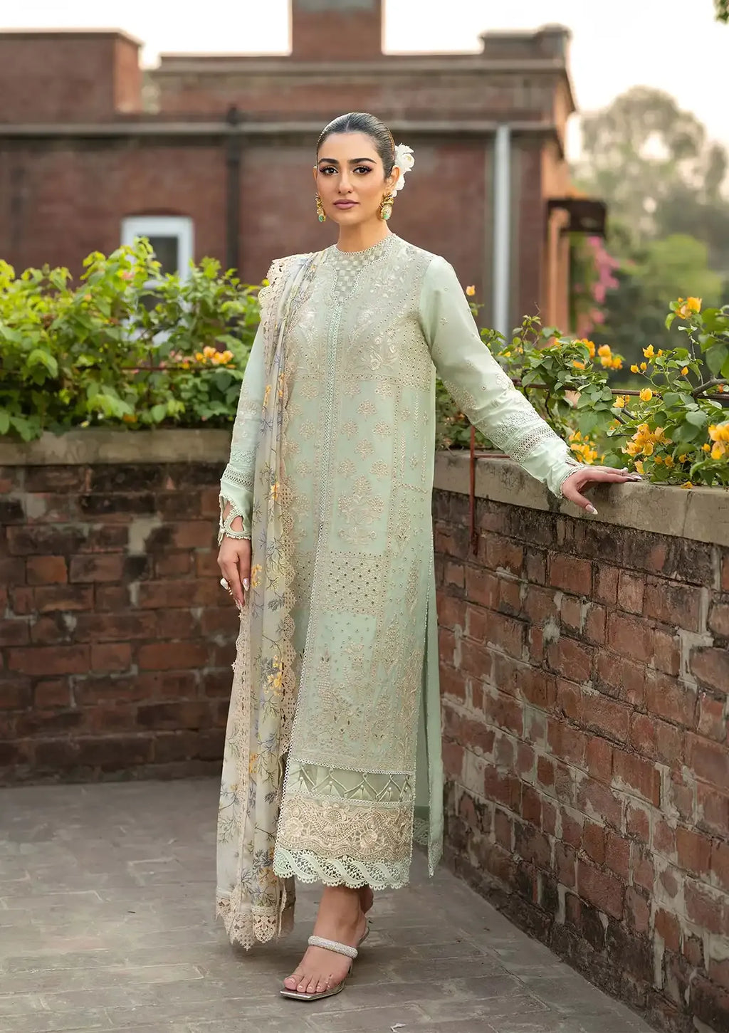 LAWN - MARYAM HASSAIN - LUXURY VOL II ' 25 - D-01 GULBEEN - (SALE)
