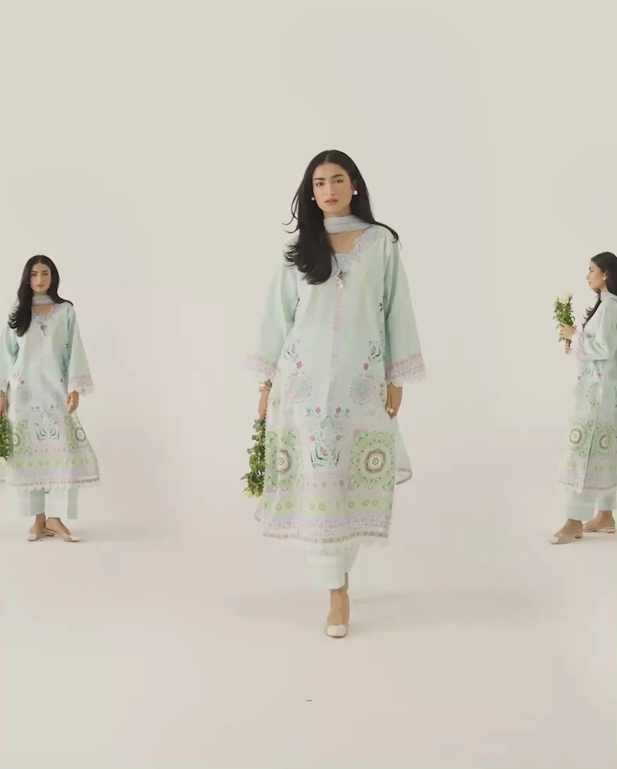 LAWN - ROHEENAZ - ROSETTE - COOL MIRAGE