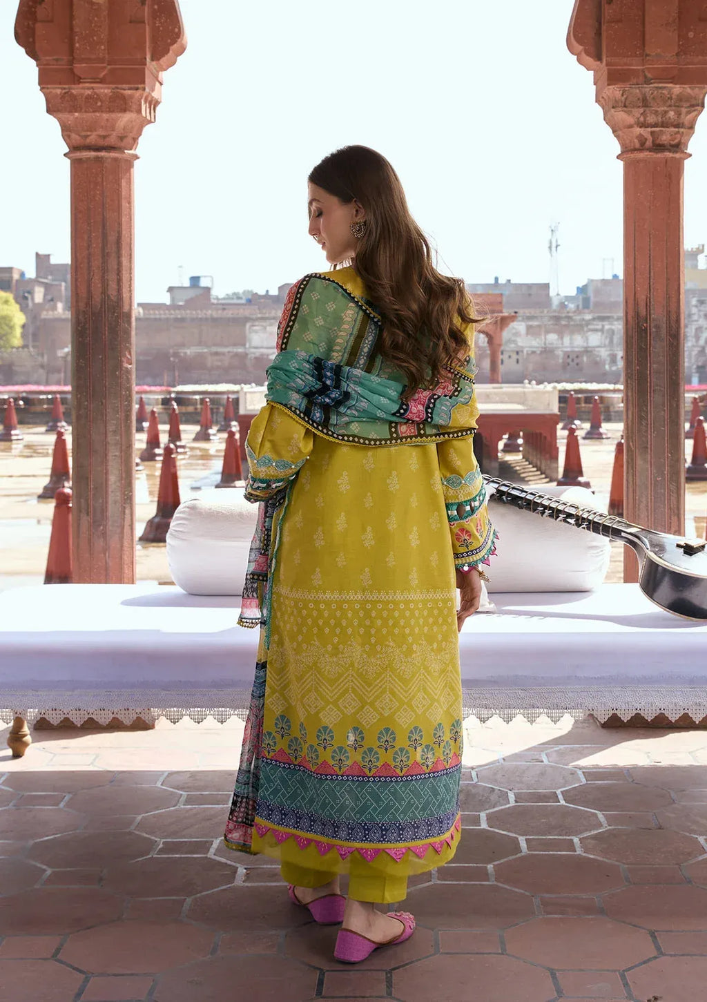 LAWN - KAHF - PRINTS CHIFFON COLLECTION '26 - KPS-8A ZARAFSHAN