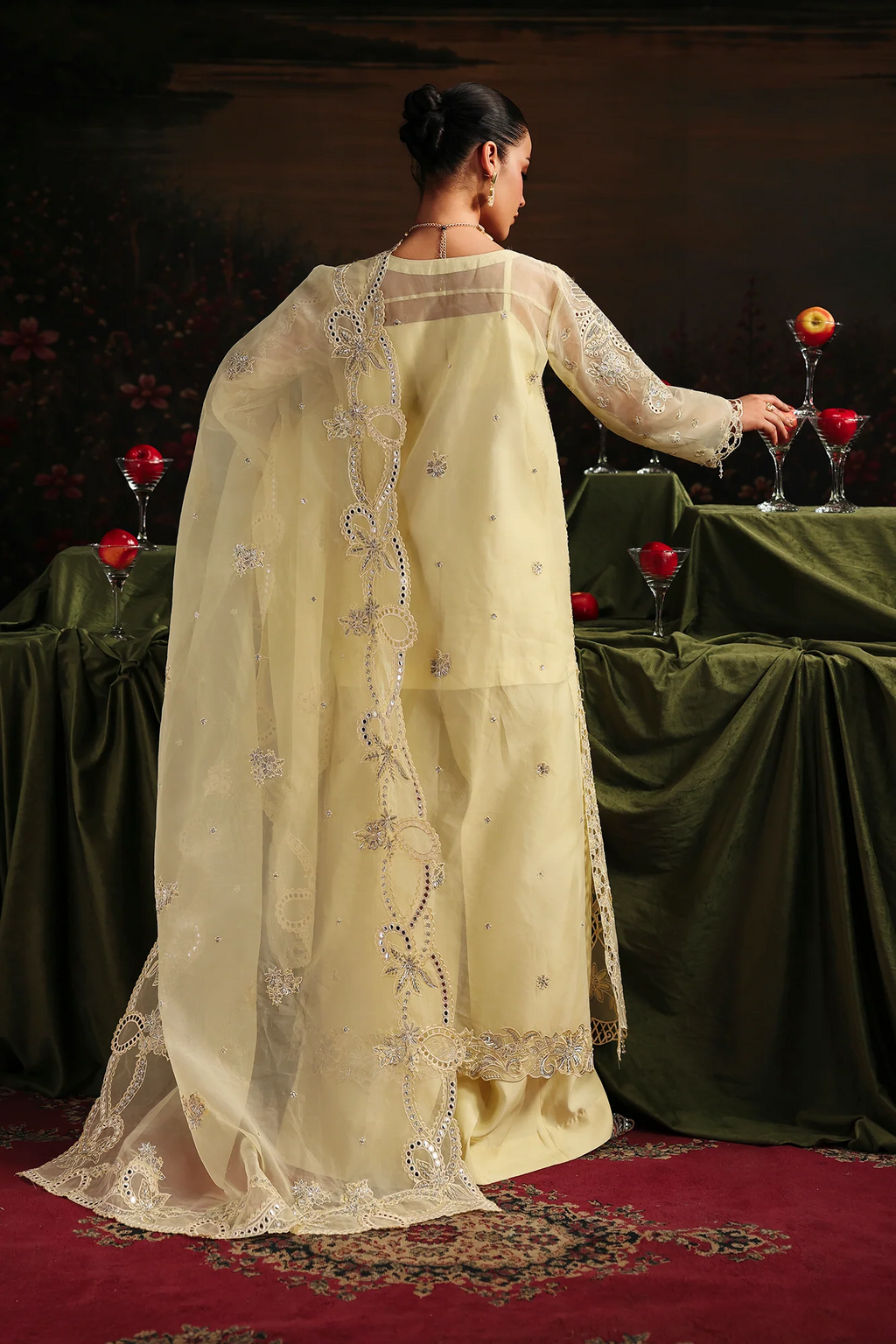 ORGANZA - RAJ BARI - SAGE FORMAL - SIMER