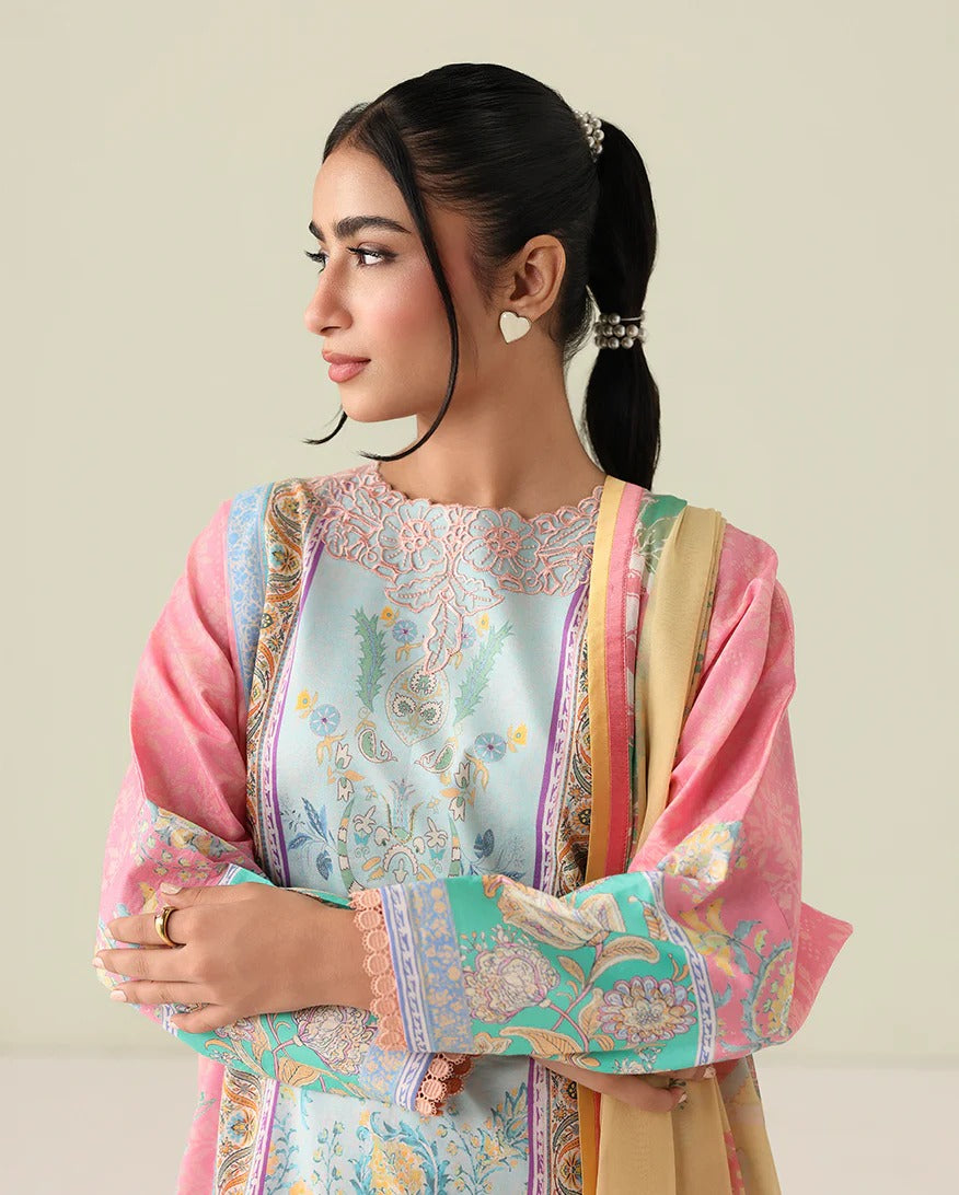 LAWN - ROHEENAZ - ROSETTE - GOLDEN HOUR
