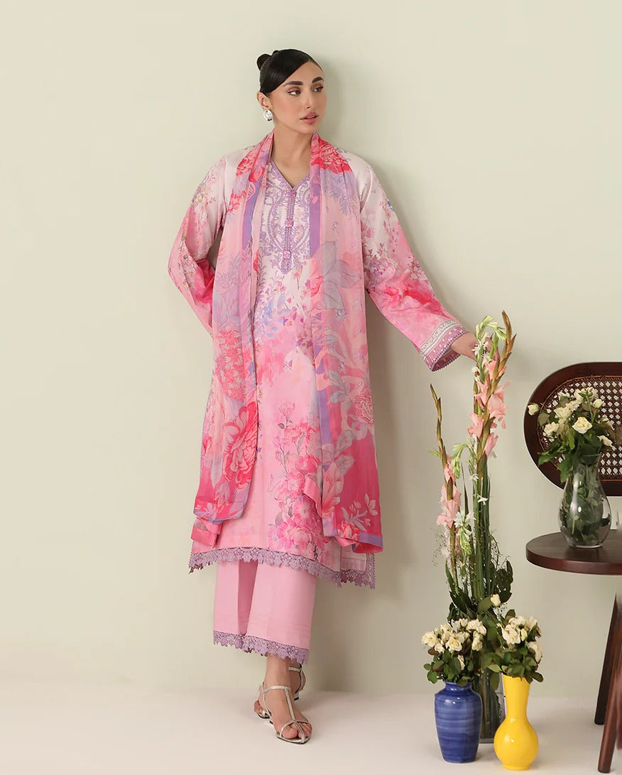 LAWN - ROHEENAZ - ROSETTE - PETAL WHISPERS