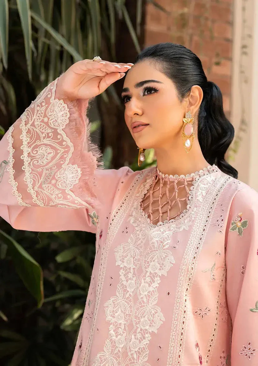 LAWN -  MARYAM HASSAIN - LUXURY LAWN VOL 2'25 - NAINA - (SALE)