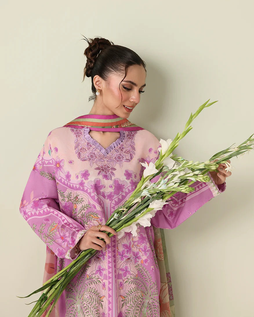 LAWN - ROHEENAZ - ROSETTE - SOFT SOLSTICE - (SALE)