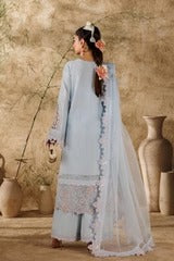 LAWN - AKBAR ASLAM - ELEA LAWN' 26 - SAFFRON