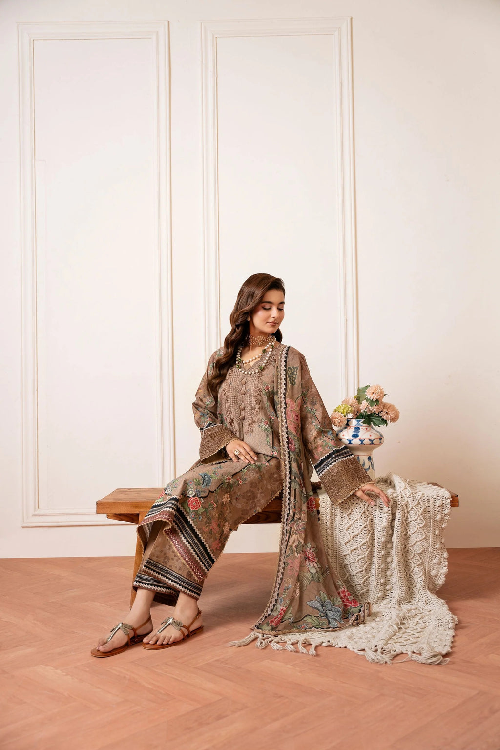 LAWN - CORAL - SERENE PRINTKARI'26 - CS -03-B