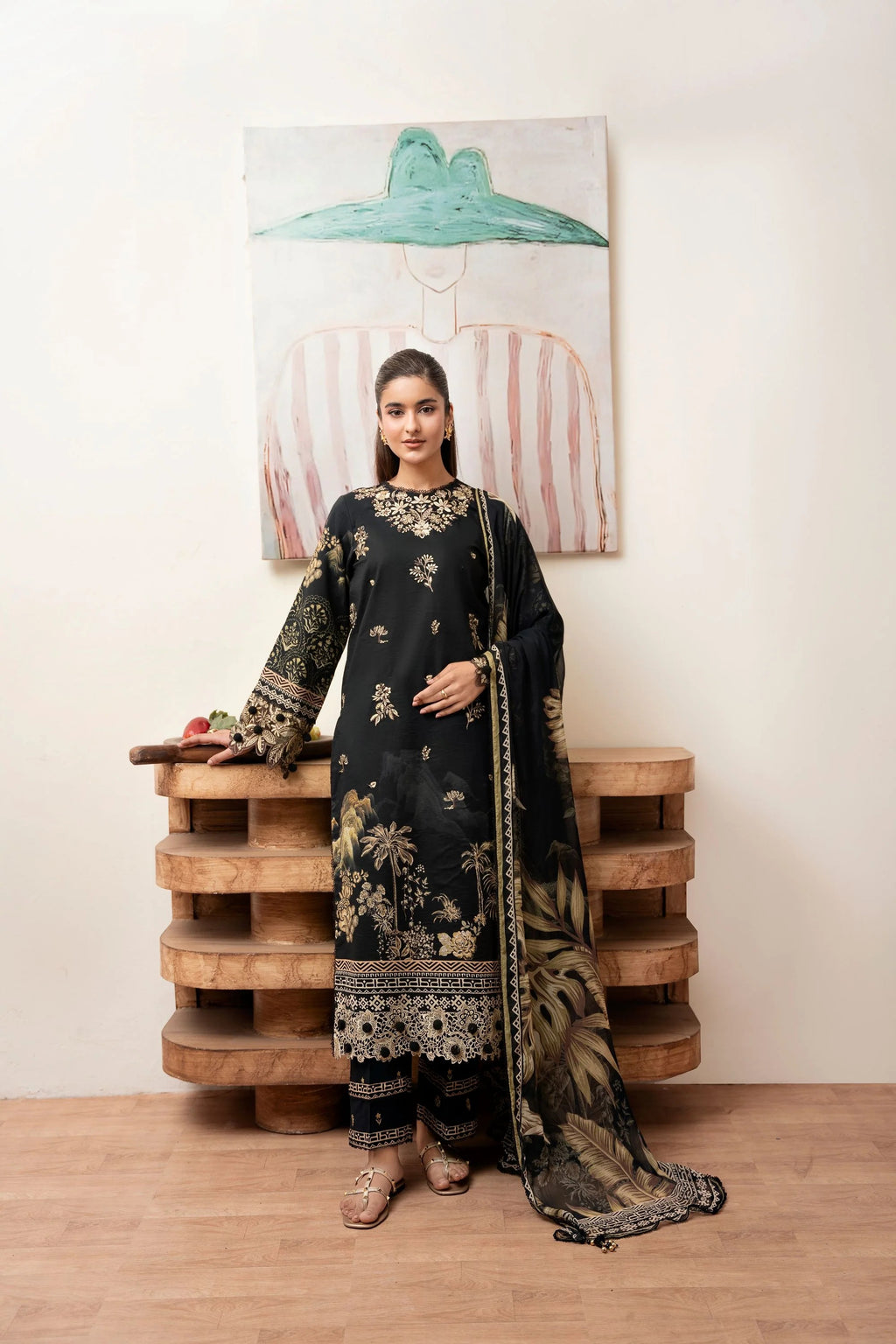 LAWN - CORAL - SERENE PRINTKARI'26 - CS -05-A