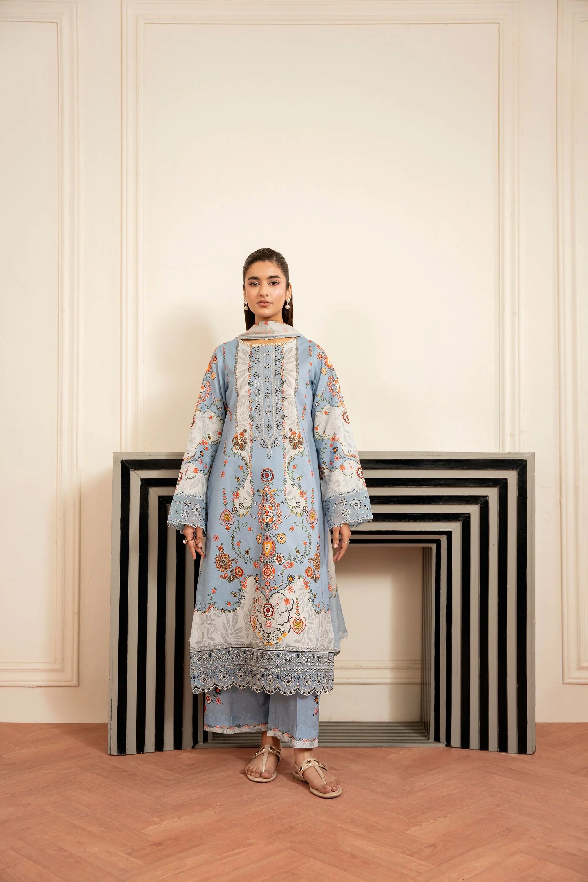 LAWN - CORAL - SERENE PRINTKARI'26 - CS -02-A