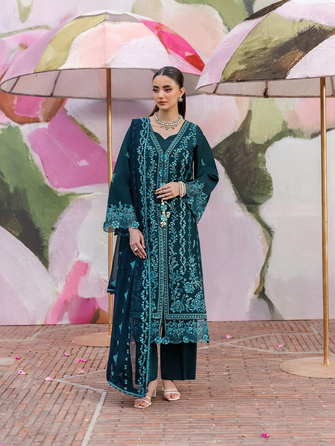 LAWN - MAHNUR  - MORBAGH - M-04 - 3 PC LAWN