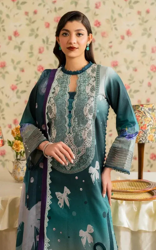 LAWN - ASIFA NABEEL - MERAKI (VOL 1) - JAL MVL25-09 - (SALE)
