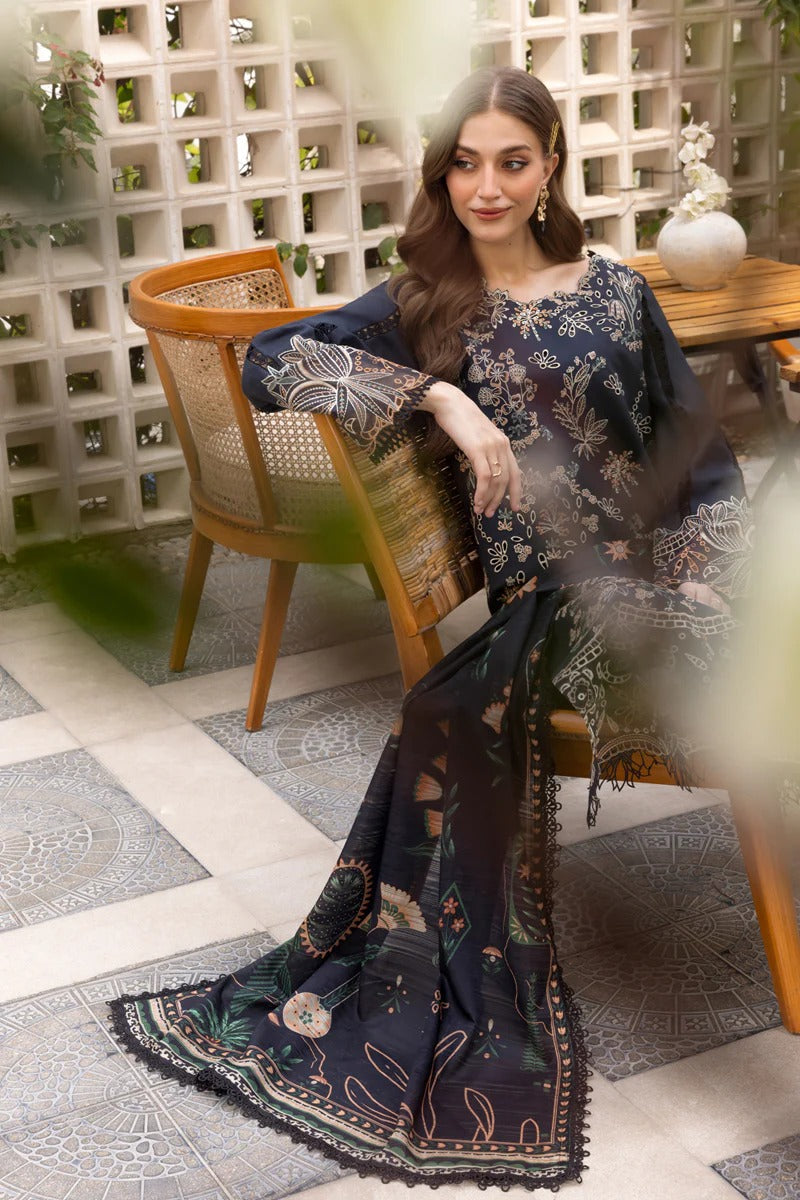 LAWN - RANG RASIYA - CARNATION LEXURY FEST - LIARO - (SALE)
