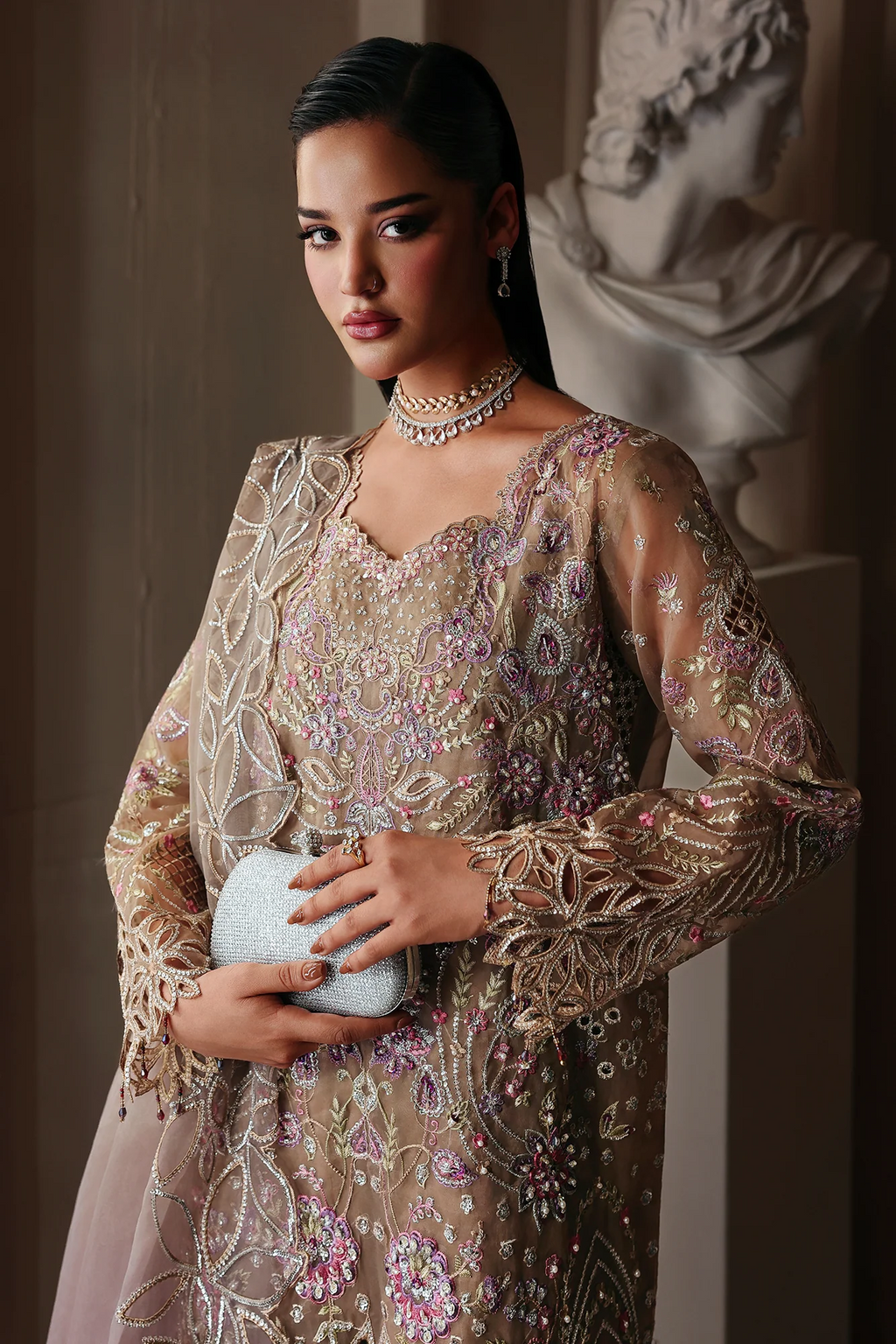 ORGANZA - RAJ BARI - SAGE FORMAL - VESPER