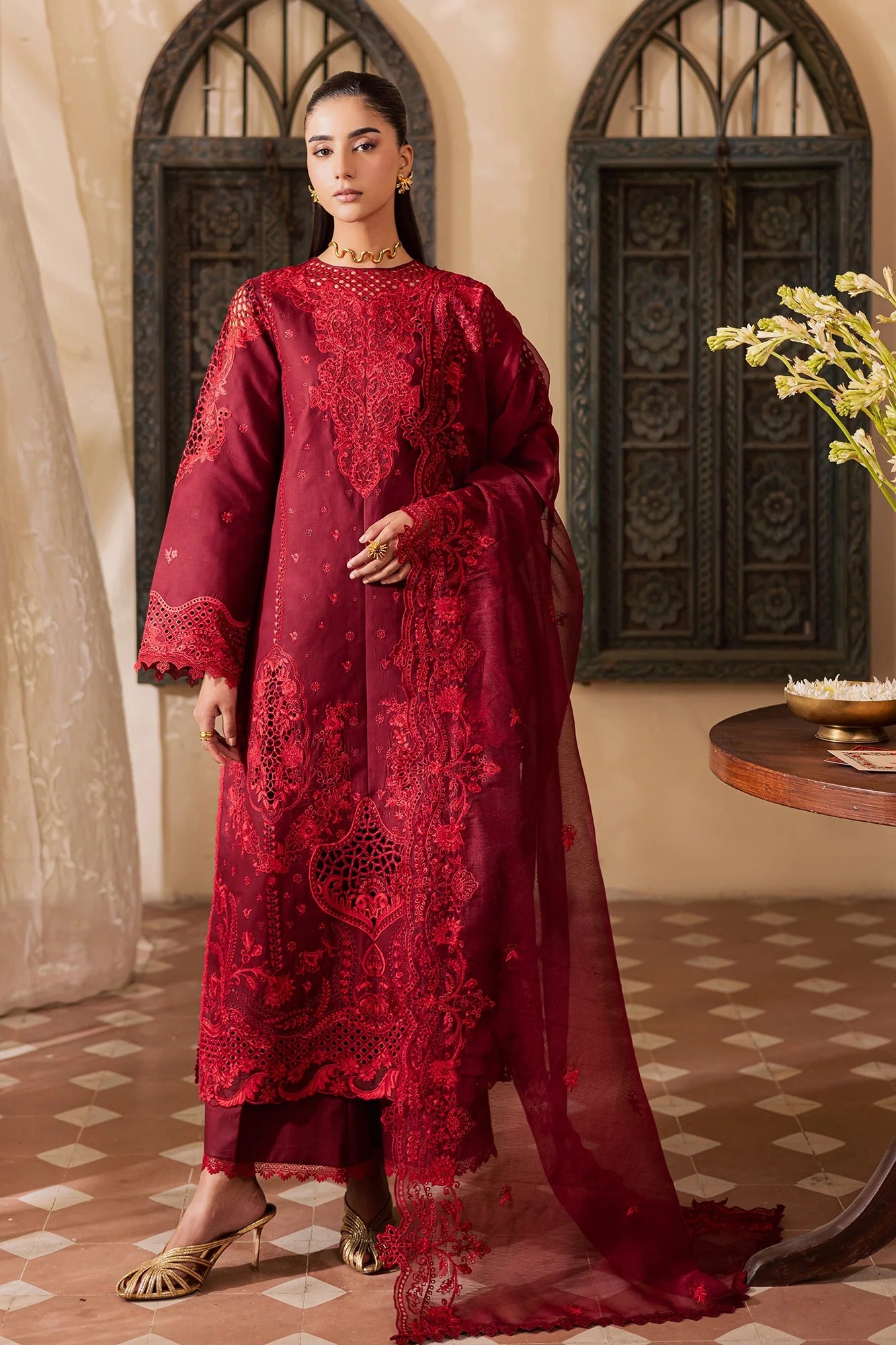 LAWN - RAJ BARI - SELENE PREMIUM LAWN - NYRA