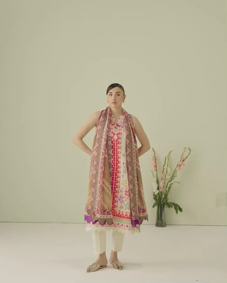 LAWN - ROHEENAZ - ROSETTE - PASTEL SYMPHONY