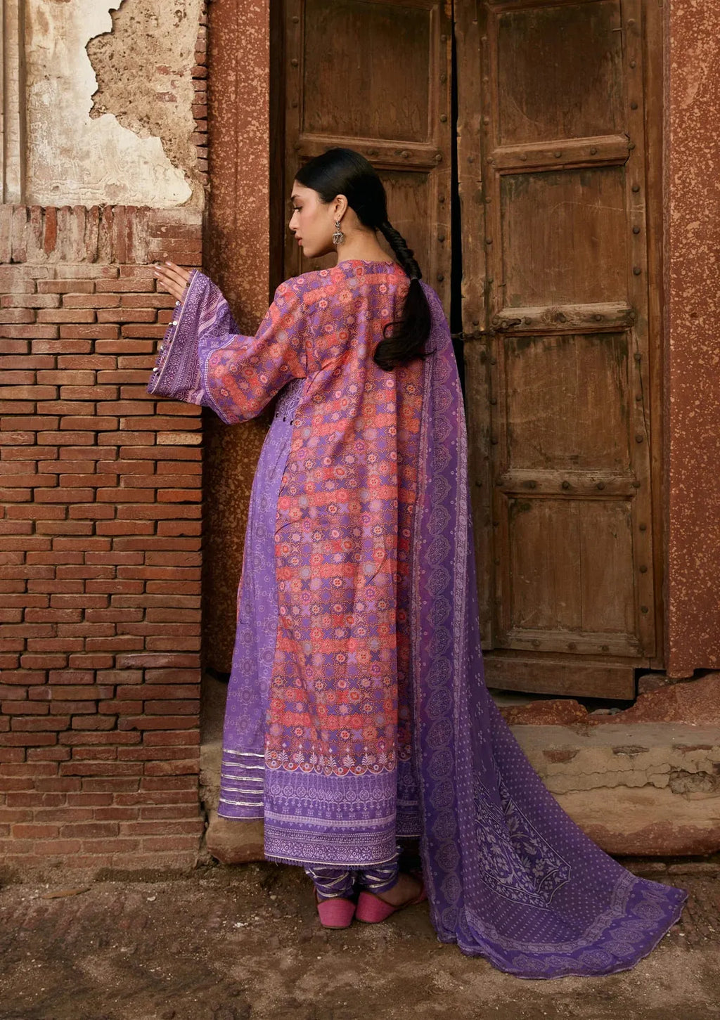 LAWN - KAHF - PRINTS CHIFFON COLLECTION '26 - KPS-3B ZARMEENA