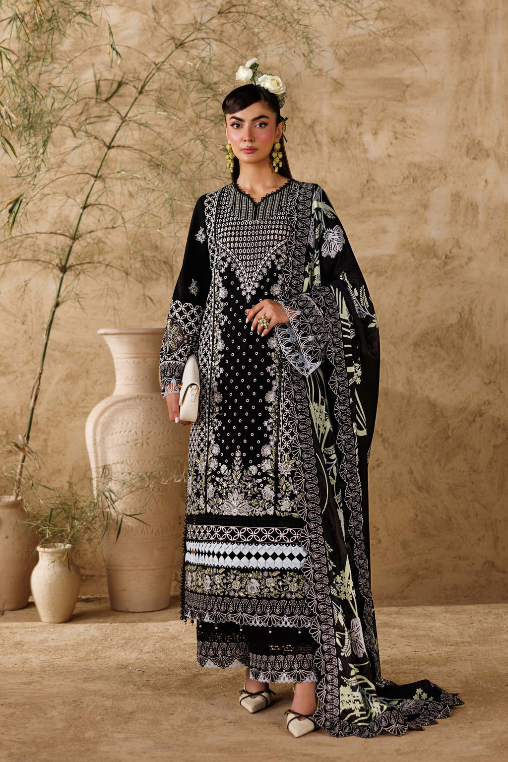 LAWN - AKBAR ASLAM - LUXURY LAWN -  ALEESE