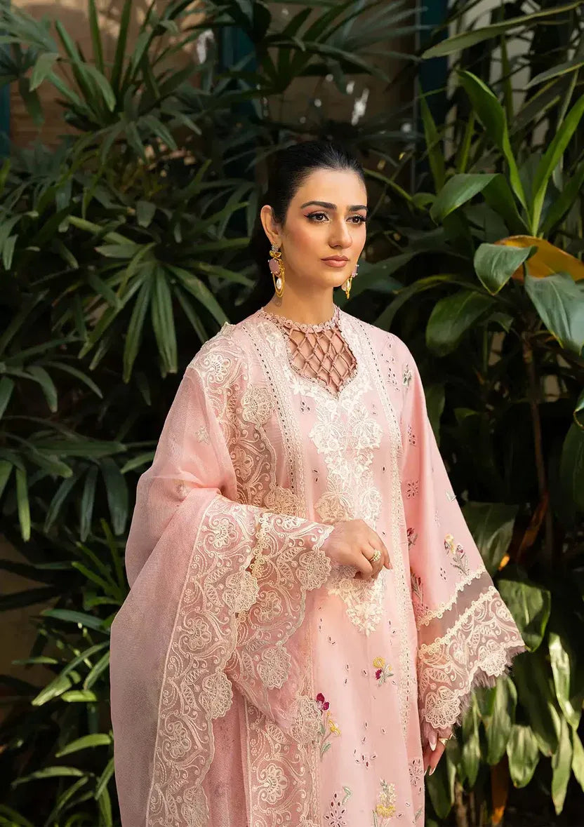 LAWN -  MARYAM HASSAIN - LUXURY LAWN VOL 2'25 - NAINA - (SALE)