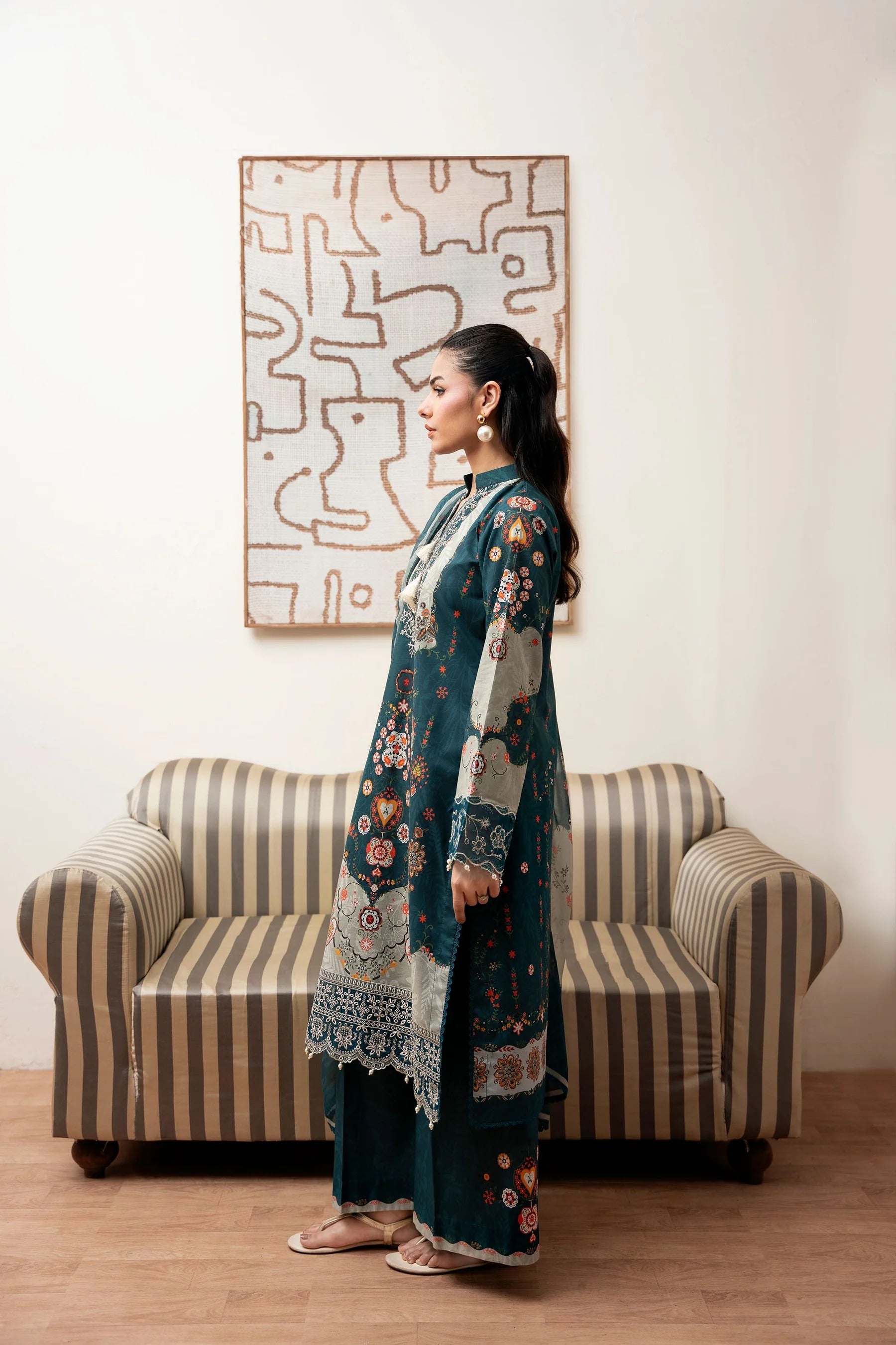 LAWN - CORAL - SERENE PRINTKARI'26 - CS -02-B