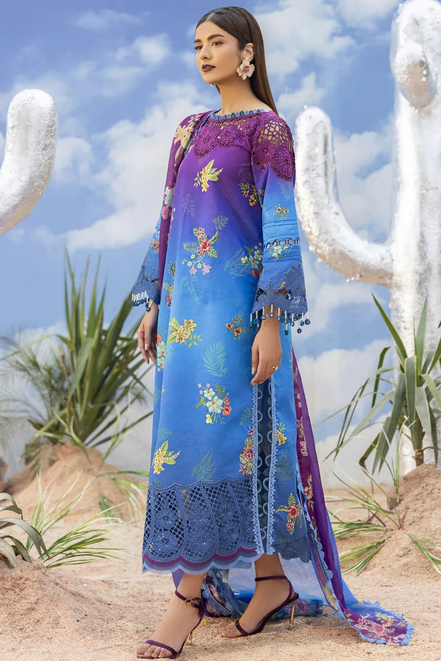 LAWN - PARISHAY  - IVY BLOOM - IB-06 - 3 PC LAWN