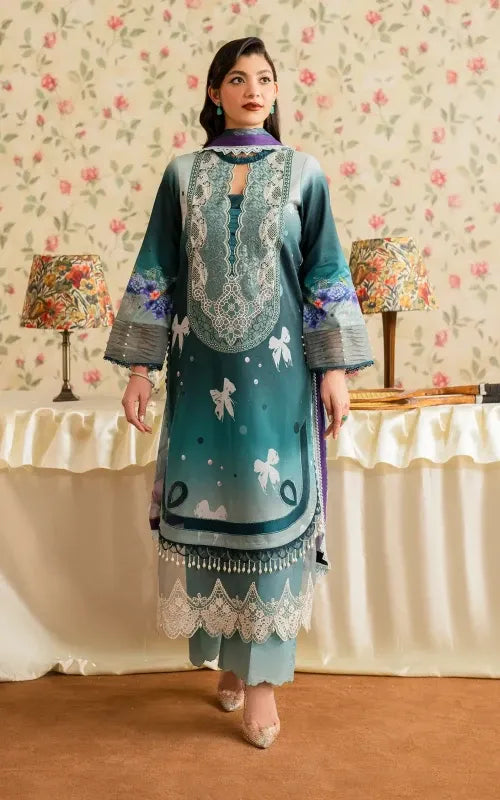 LAWN - ASIFA NABEEL - MERAKI (VOL 1) - JAL MVL25-09 - (SALE)