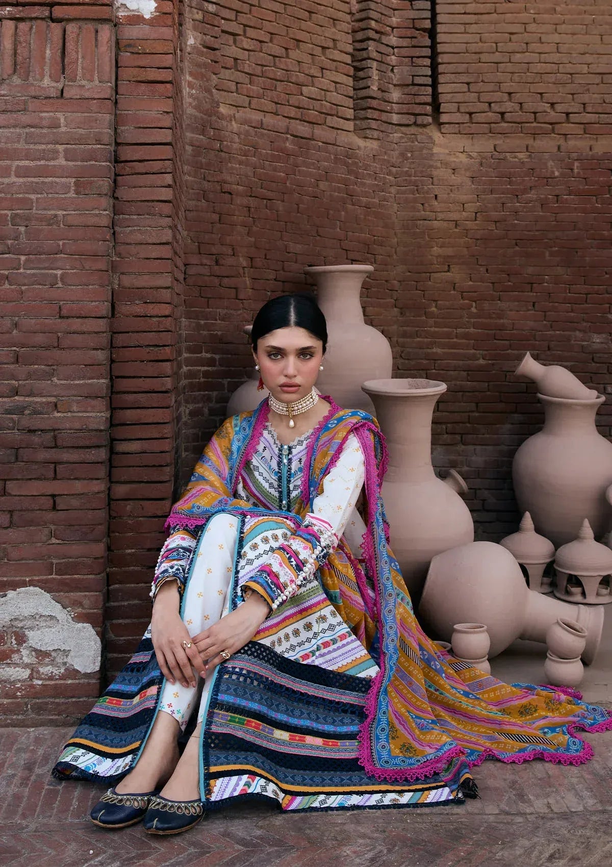 LAWN - KAHF - PRINTS CHIFFON COLLECTION '26 - KPS-2A YASMEEN