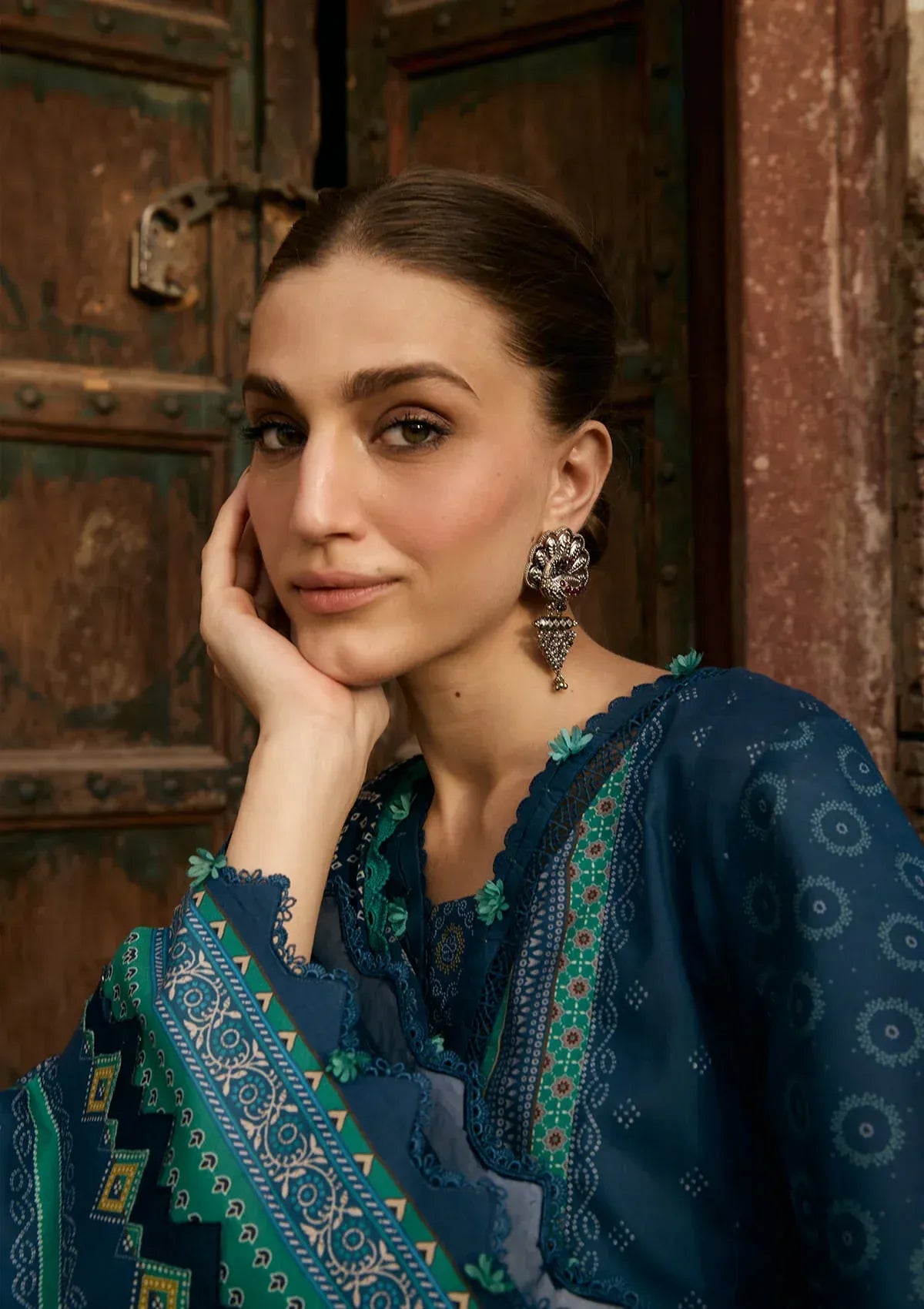 LAWN - KAHF - PRINTS CHIFFON COLLECTION '26 - KPS-1B SUMBUL