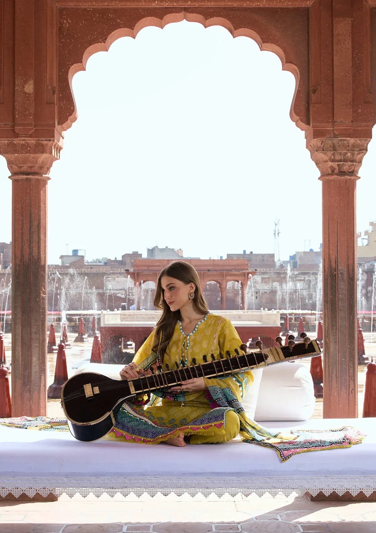 LAWN - KAHF - PRINTS CHIFFON COLLECTION '26 - KPS-8A ZARAFSHAN
