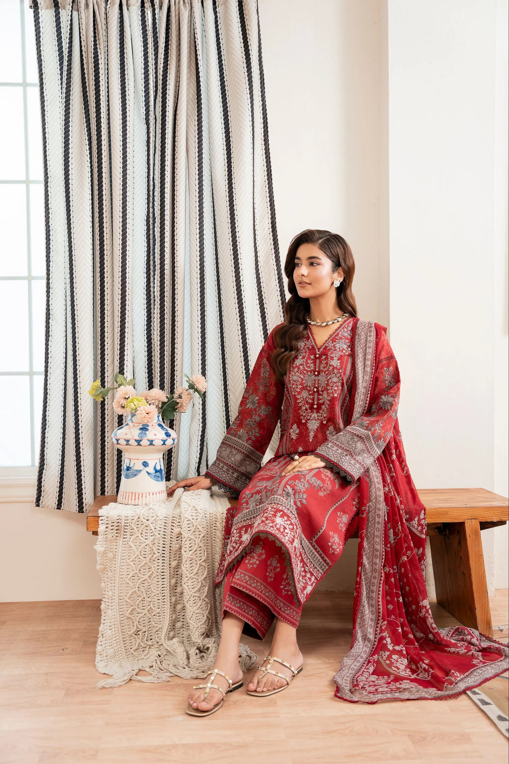 LAWN - CORAL - SERENE PRINTKARI'26 - CS -04-A