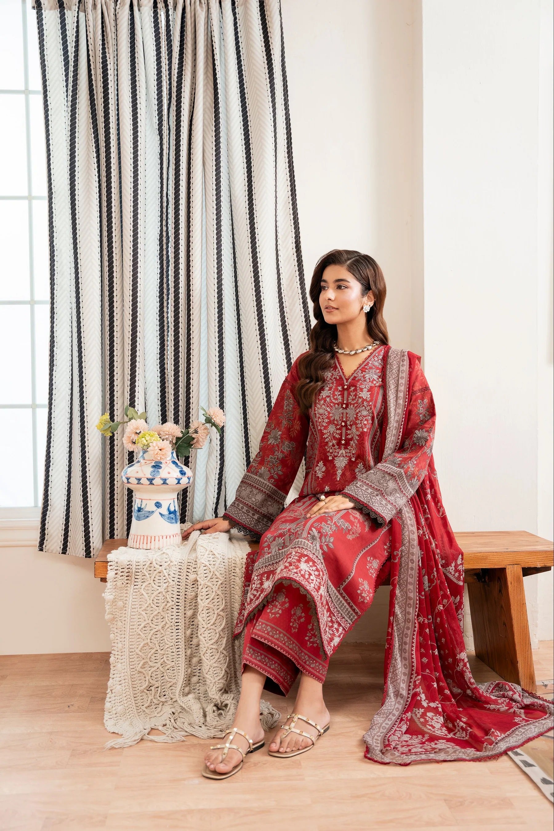 LAWN - CORAL - SERENE PRINTKARI'26 - CS -04-A