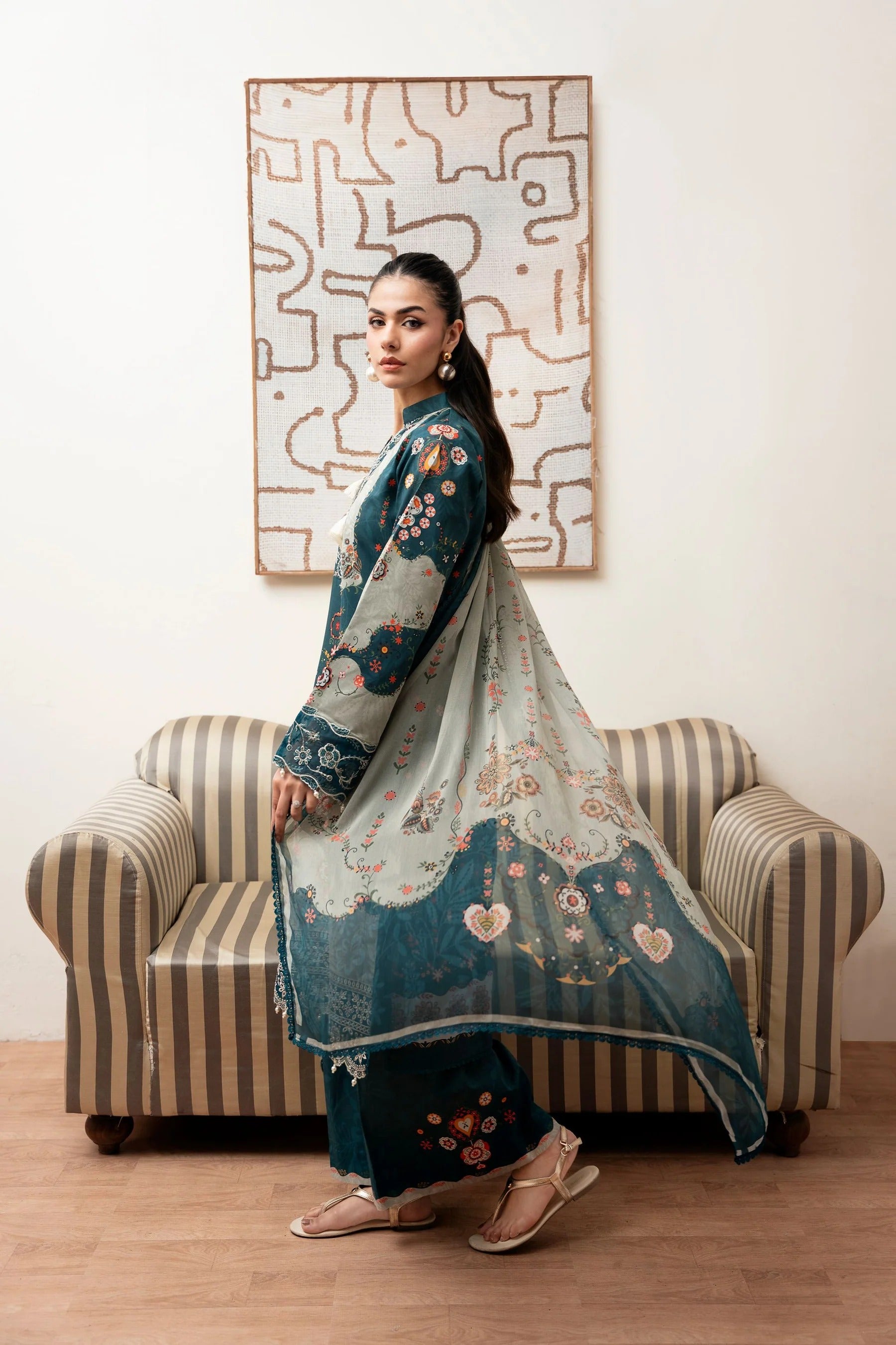 LAWN - CORAL - SERENE PRINTKARI'26 - CS -02-B