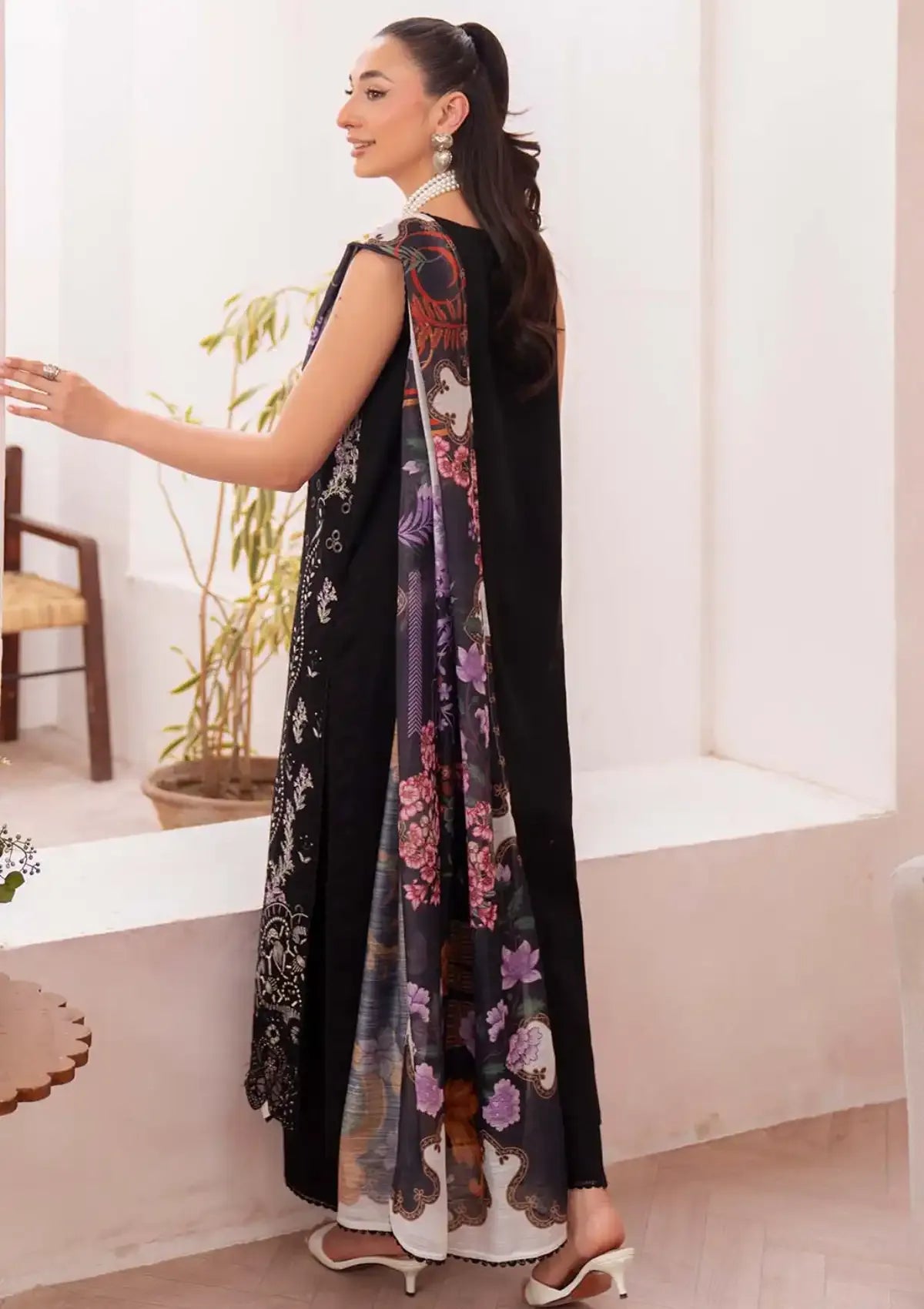 LAWN - NEESHAY - SYMPHONY (VOL II) LUXURY LAWN'25 - INKSTONE - (SALE)